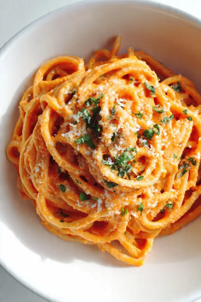 Creamy Tomato Sauce Pasta