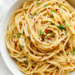 Creamy Spicy Garlic Noodles