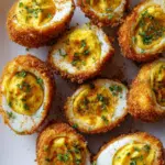 Fried Cajun Deviled Eggs