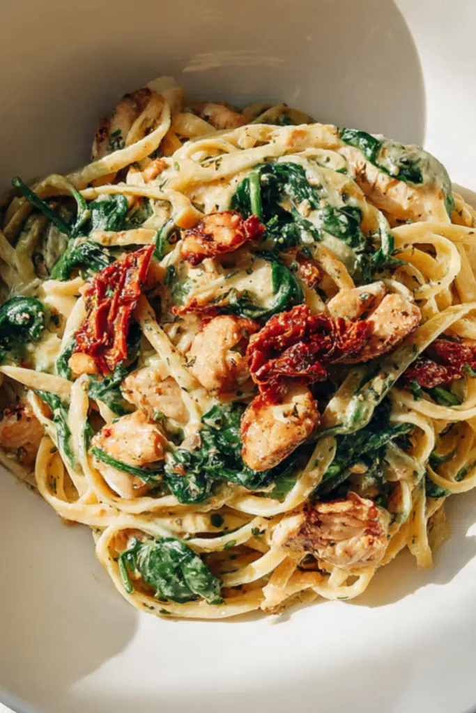 Creamy Tuscan Chicken Pasta