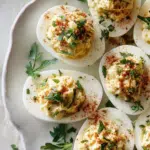 Bayou Deviled Eggs with Remoulade Sauce