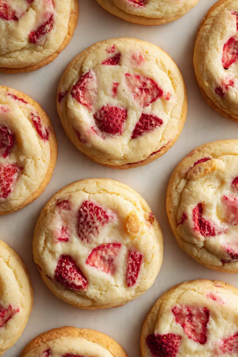 Strawberry Cheesecake Cookies