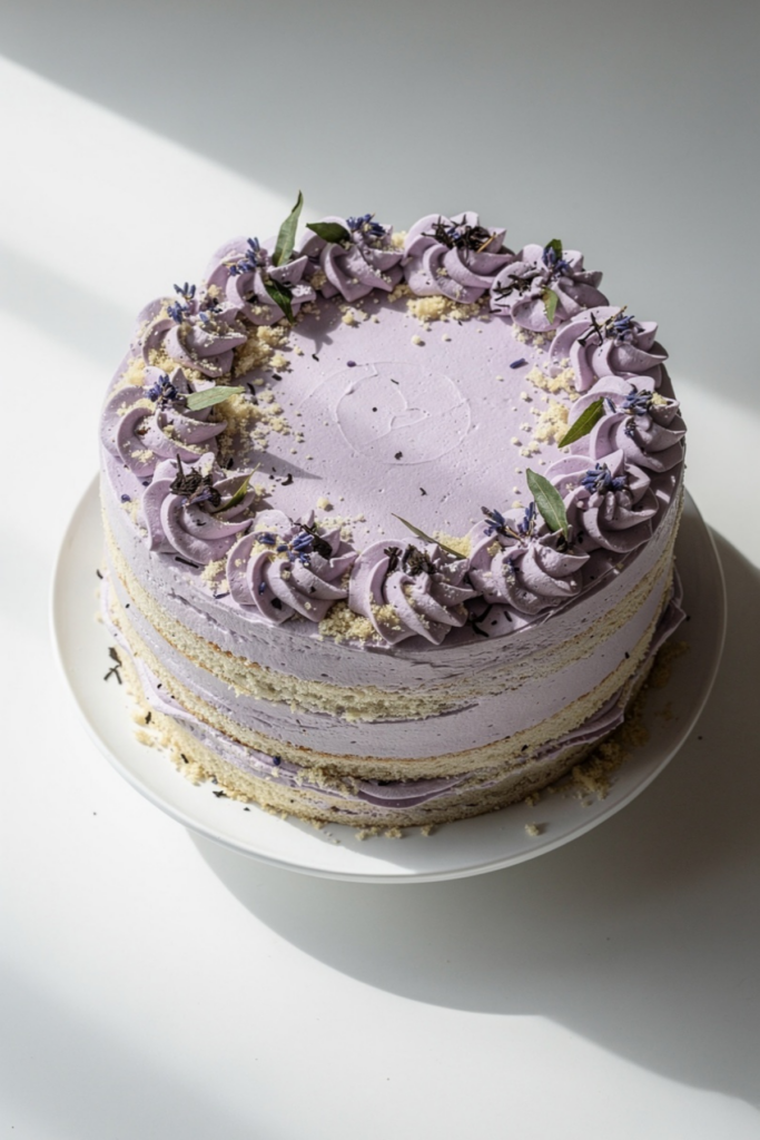 Heavenly London Fog Cake with Earl Grey and Lavender Bliss Recipe