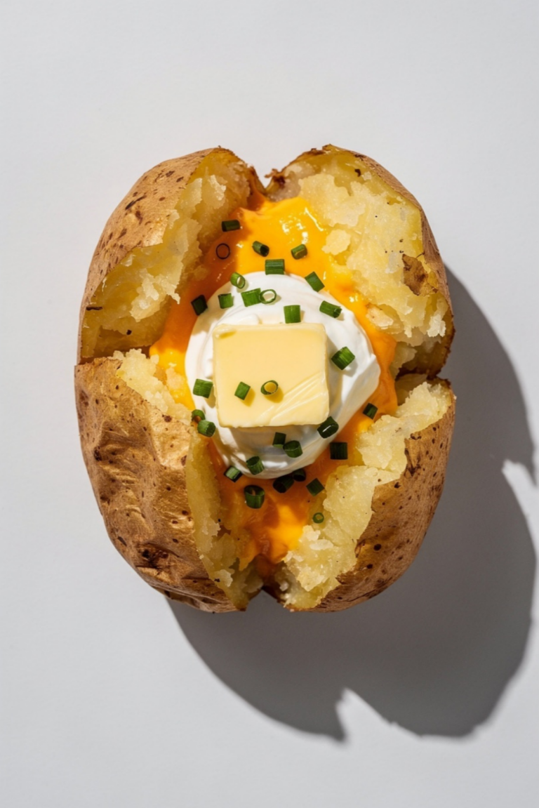 Loaded Steakhouse Baked Potatoes