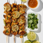 Spicy Honey Lime Chicken Skewers