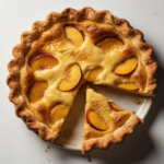 Homemade Peach Custard Pie Recipe