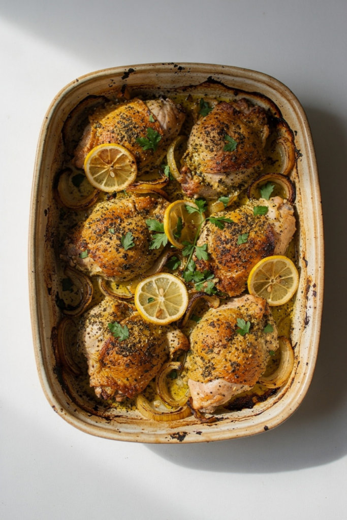 Baked Zaatar Yogurt Chicken
