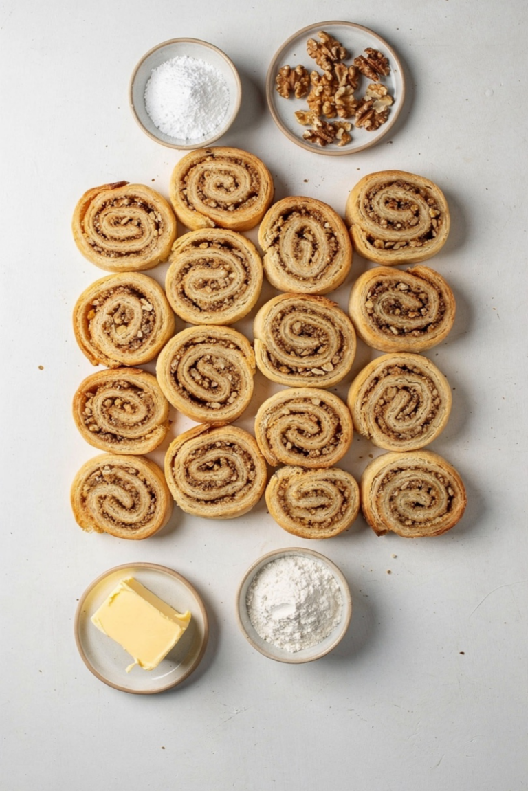 Italian Nut Roll Cookies