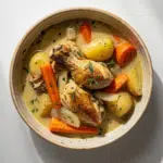Slow Cooker White Wine Chicken Stew