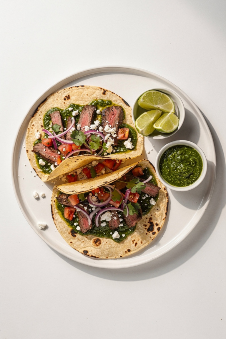 Chimichurri Steak Tacos