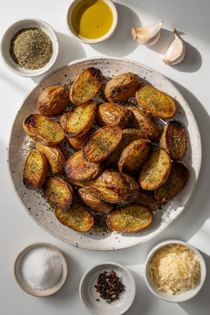 Crispy Oregano Roasted Potatoes