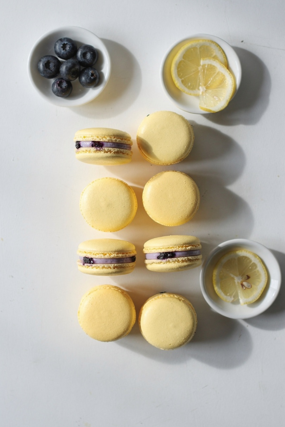Blueberry Lemonade Macarons Recipe
