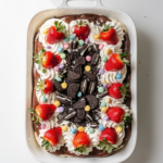 Healthy Easter Dirt Cake Casserole Recipe