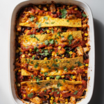Spicy Chicken Tortilla Lasagna