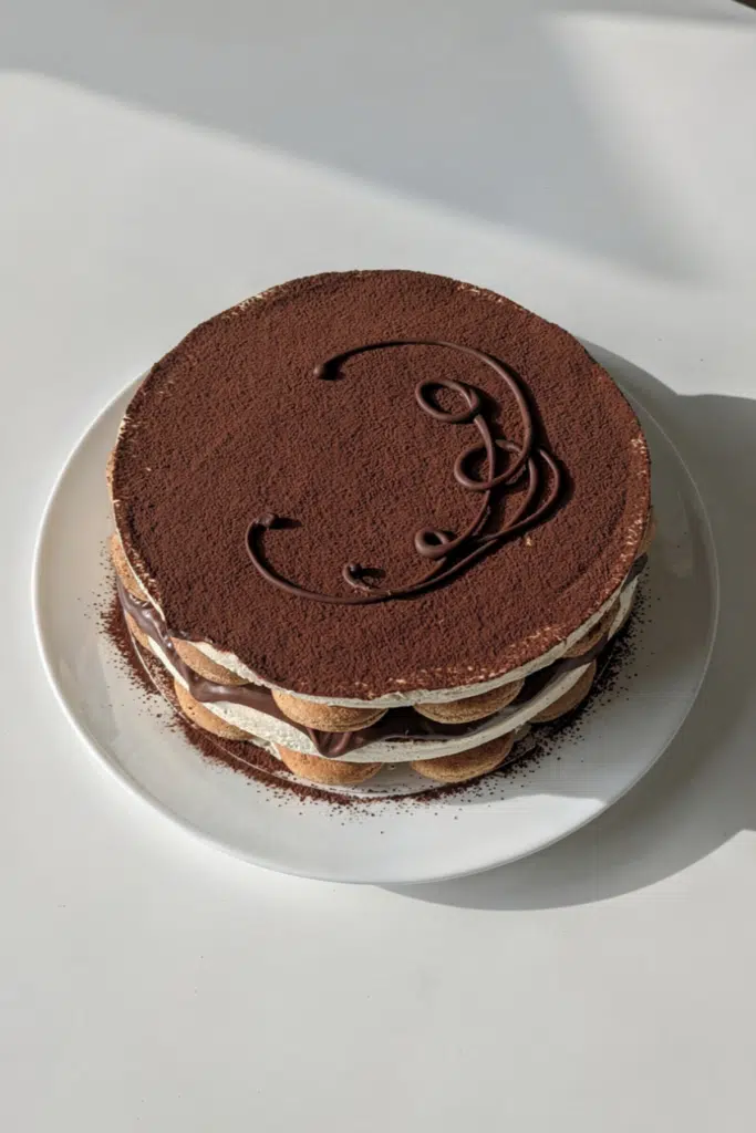 Nutella Tiramisu Cake