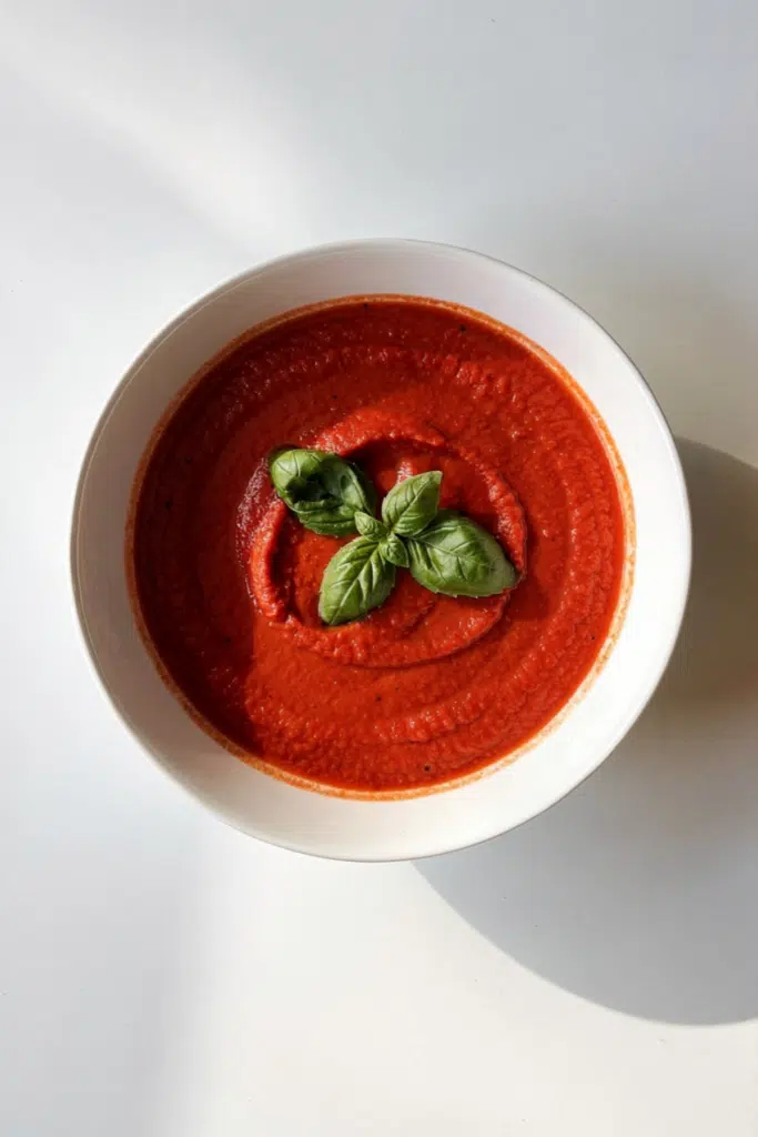 Roasted Tomato Basil Soup