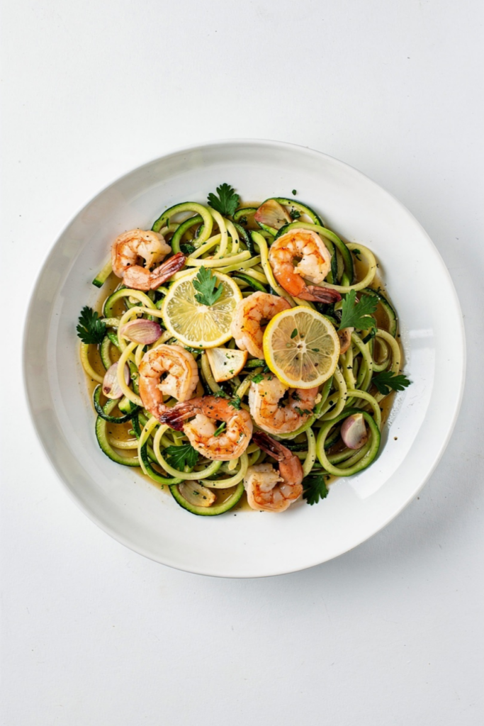 Shrimp Scampi Zoodles