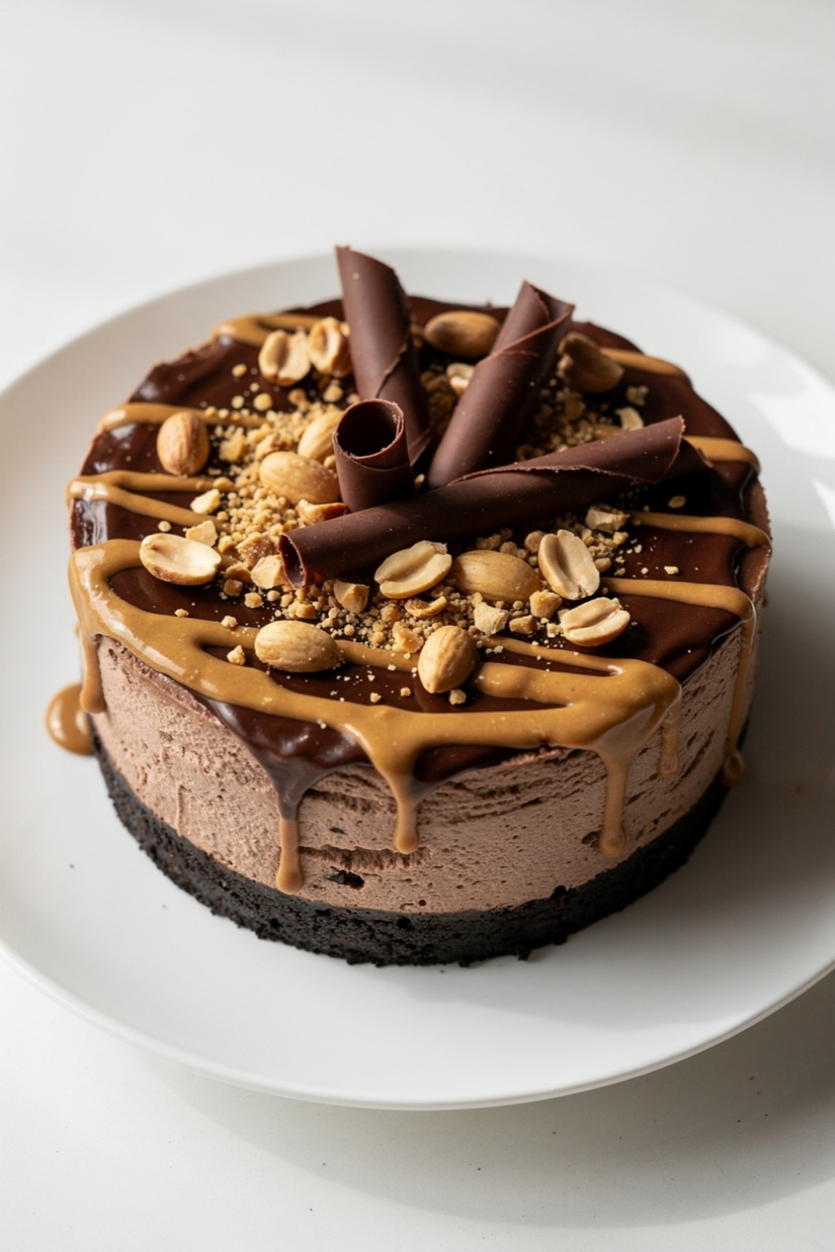 Chocolate Peanut Butter Cheesecake Recipe