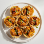 Honey Garlic Chicken Rice Cups