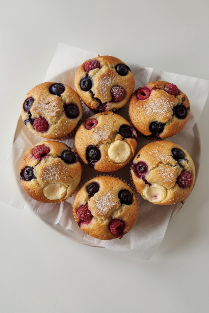 Berry Cream Cheese Muffins Recipe