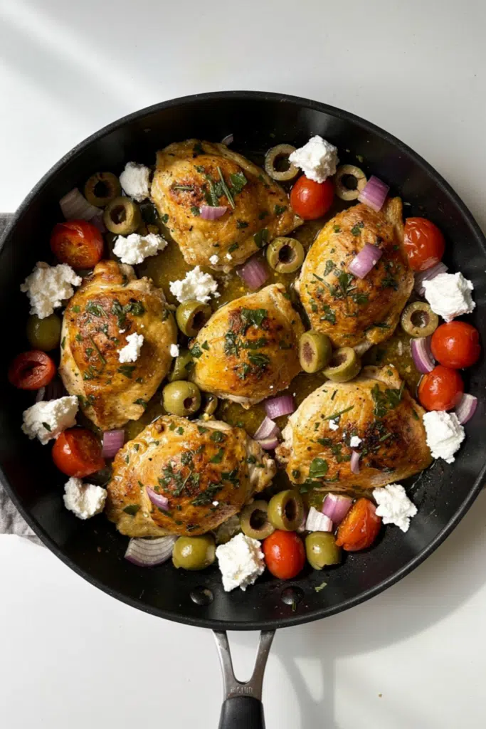 Skillet Greek Chicken