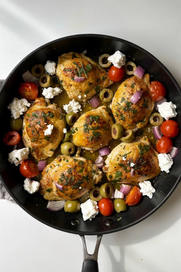 Skillet Greek Chicken