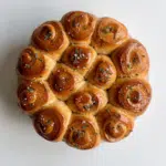 Salted Sage Honey Butter Brioche Rolls