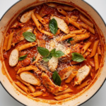 Creamy Tomato Chicken Pasta One Pot